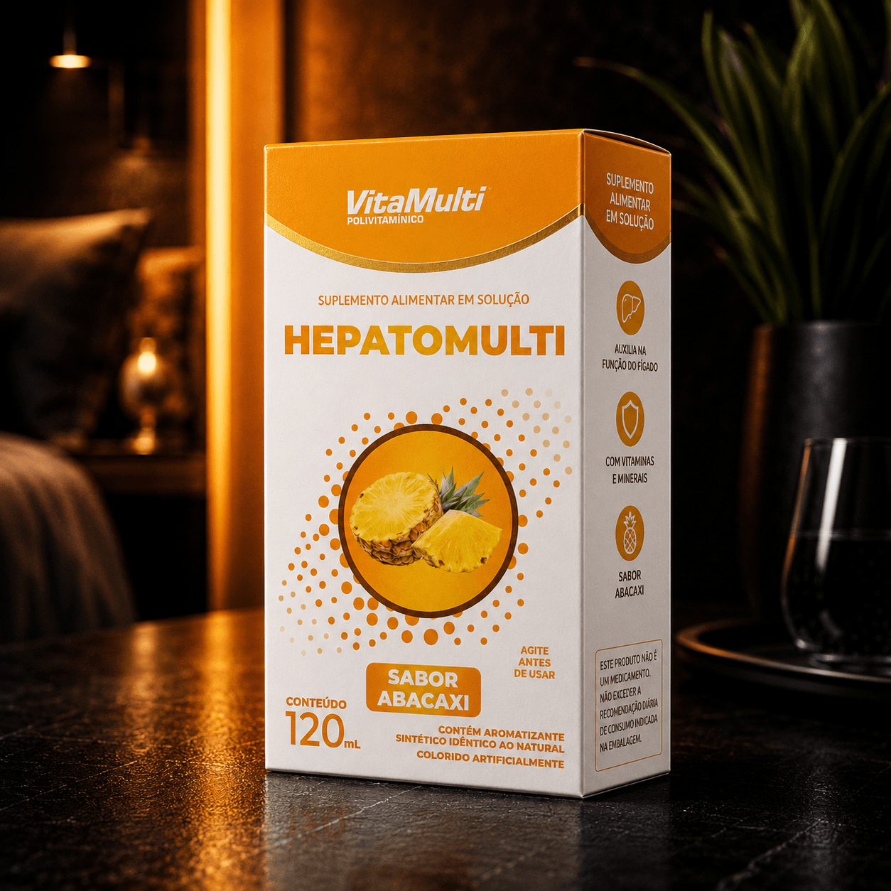Hepatomulti Sabor Abacaxi